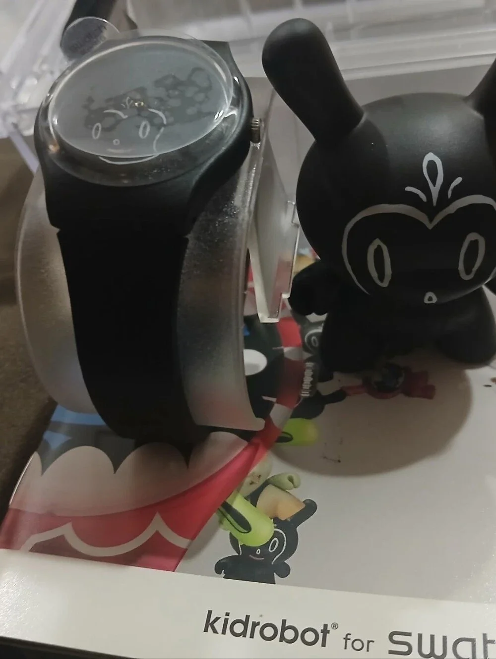 Swatch Kidrobot MIDNIGHT MAGI Limited Edition GB249 (Never Worn - BRAND NEW)